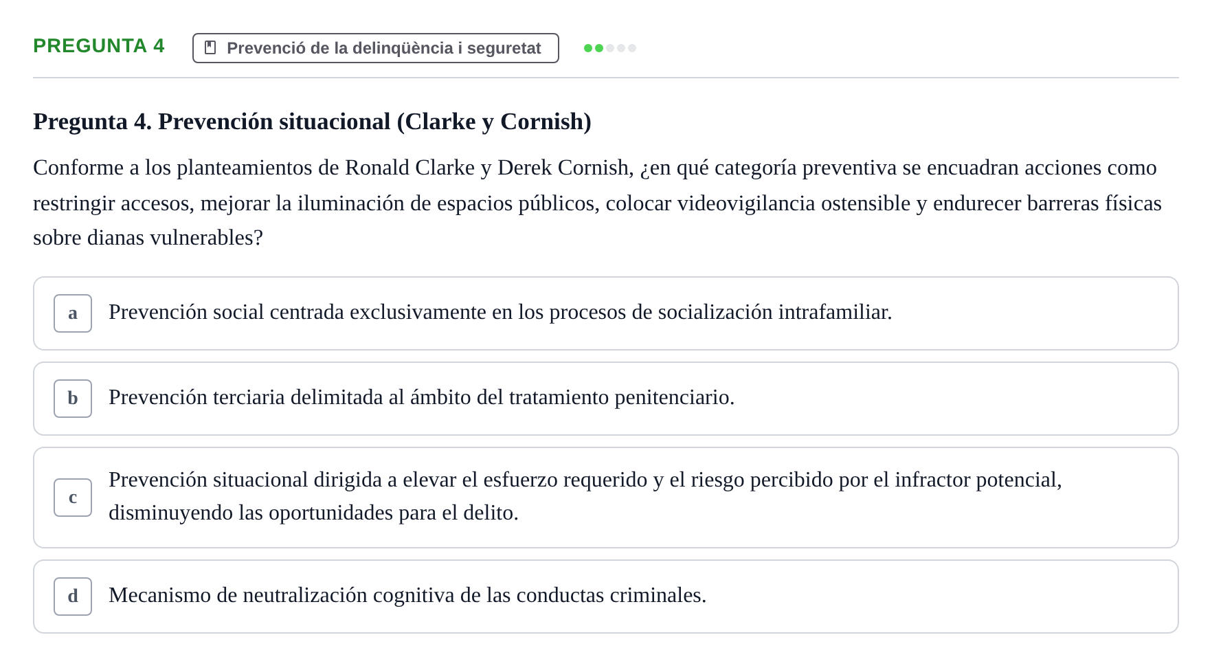 Enunciado: Pregunta 4