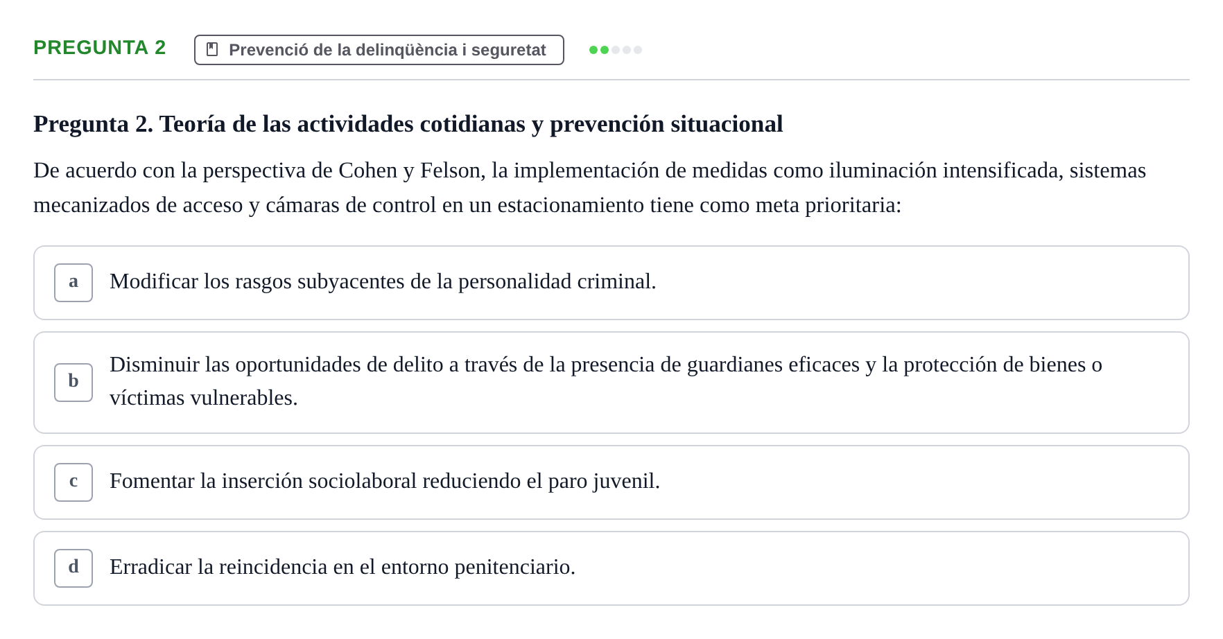 Enunciado: Pregunta 2
