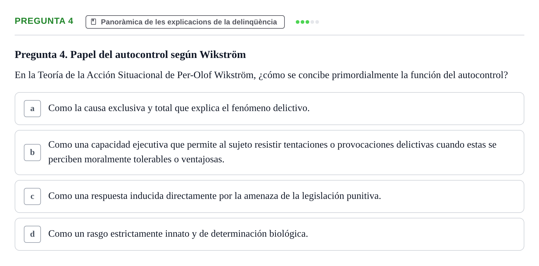 Enunciado: Pregunta 4