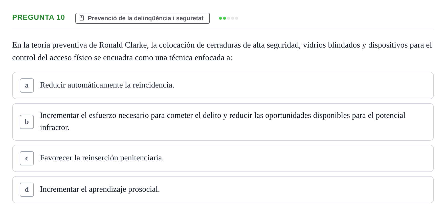 Enunciado: Pregunta 10