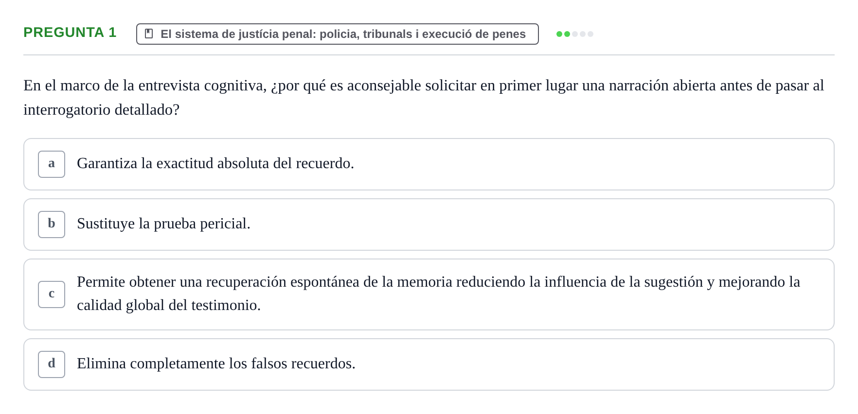 Enunciado: Pregunta 1