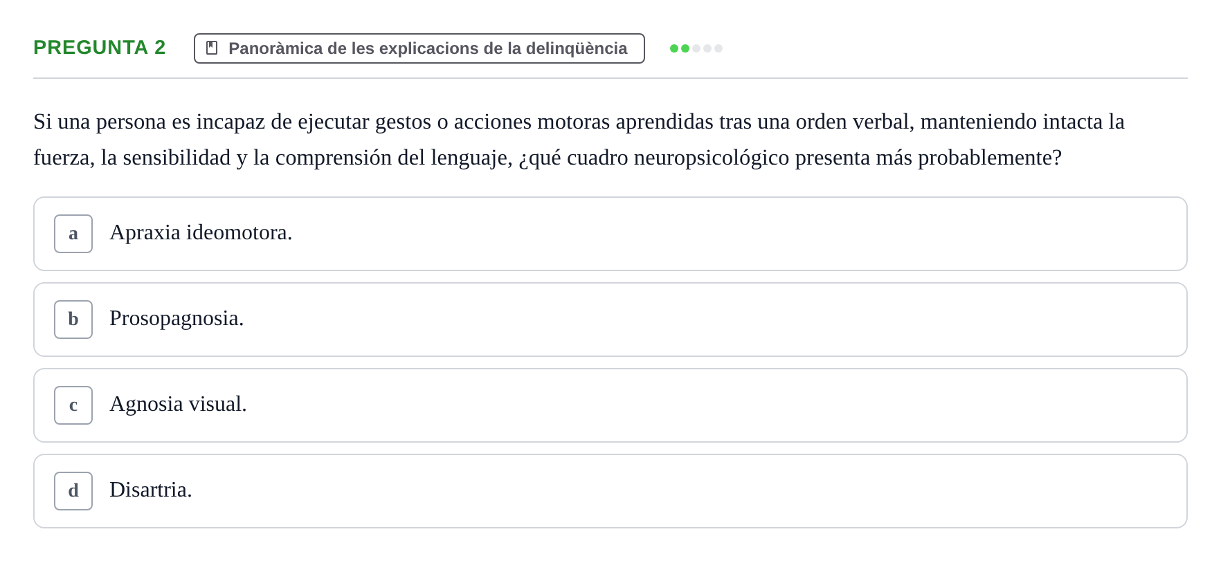 Enunciado: Pregunta 2
