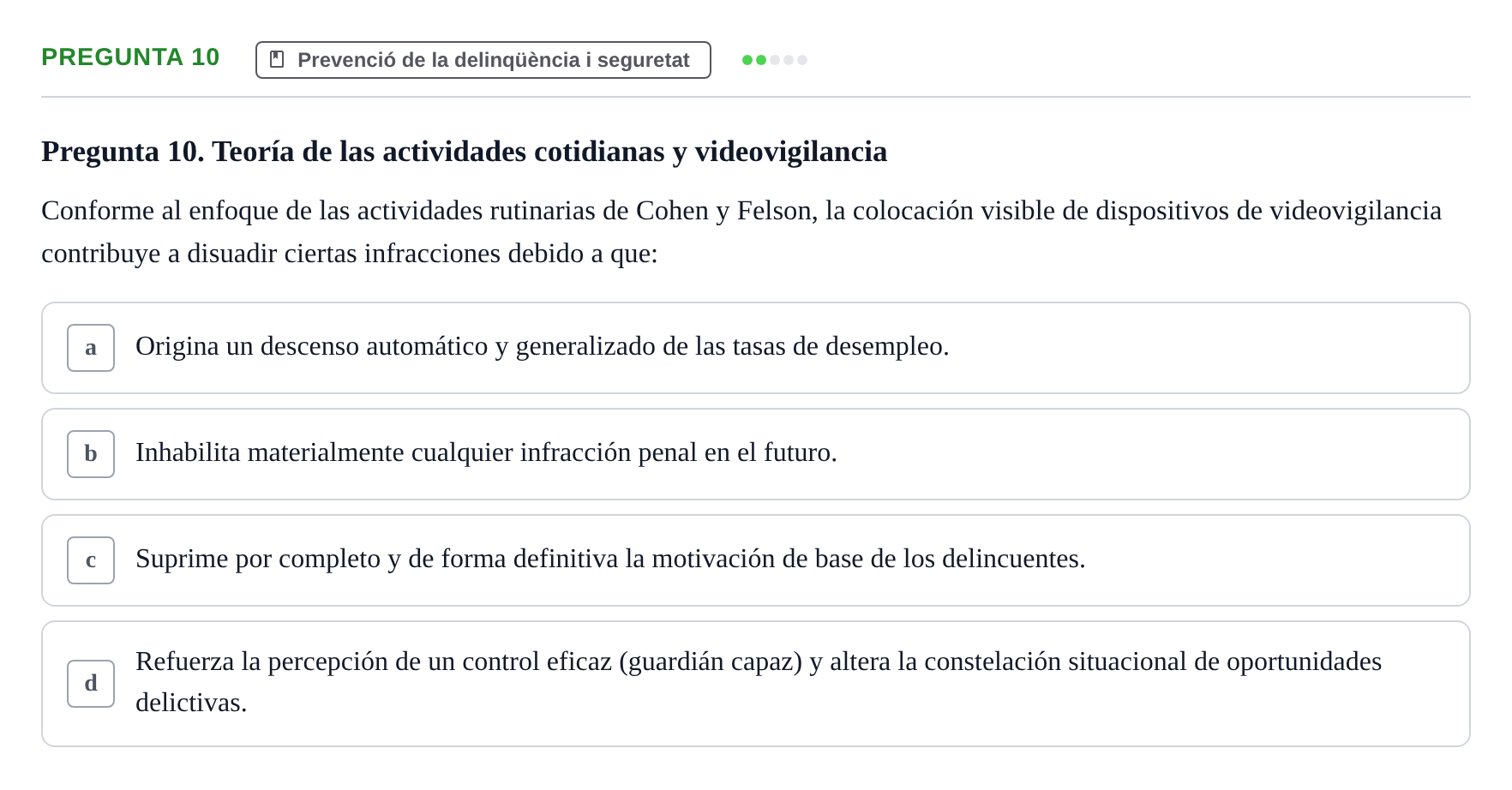 Enunciado: Pregunta 10