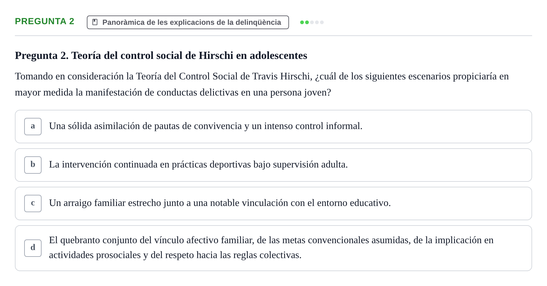 Enunciado: Pregunta 2