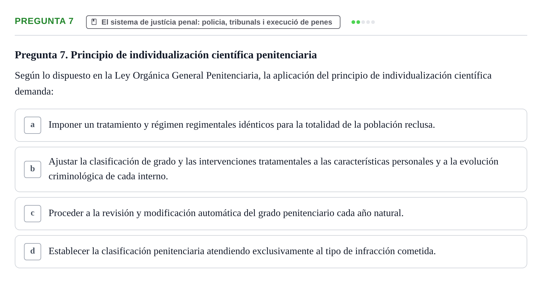 Enunciado: Pregunta 7