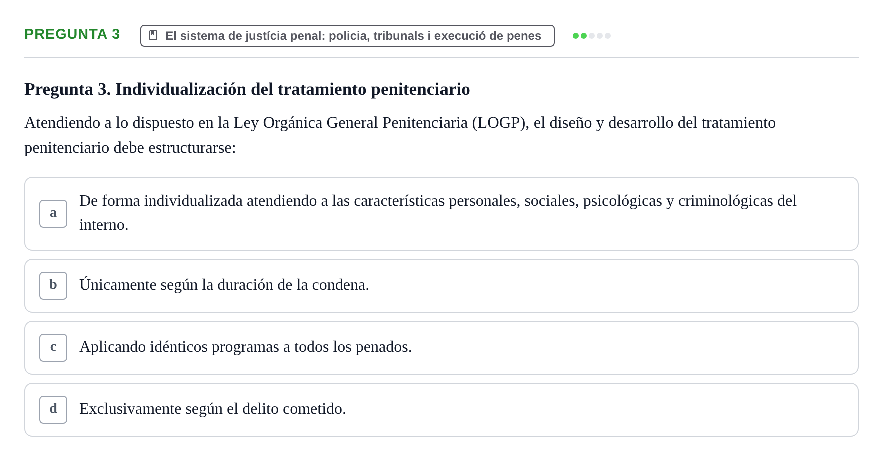 Enunciado: Pregunta 3