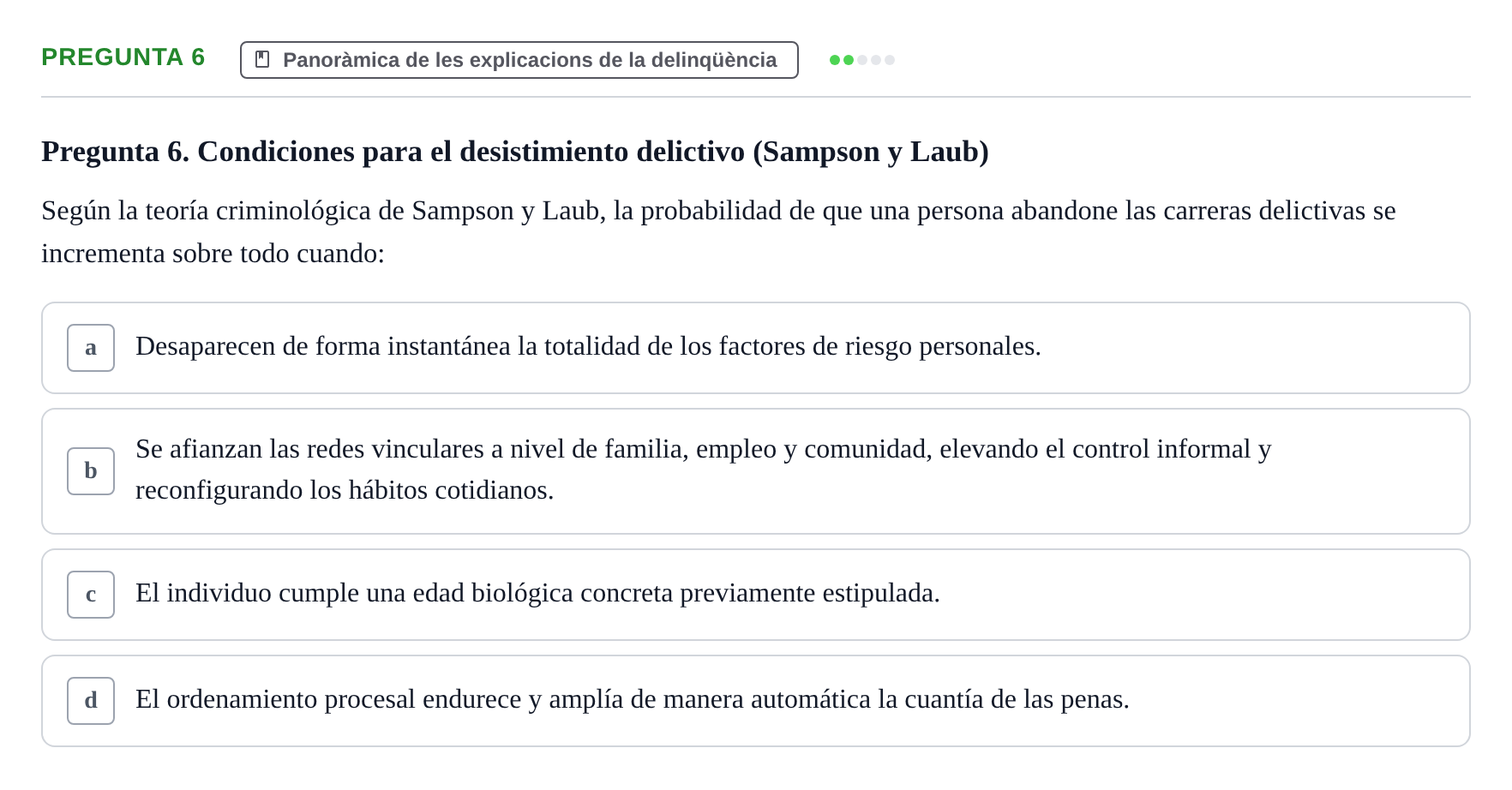 Enunciado: Pregunta 6