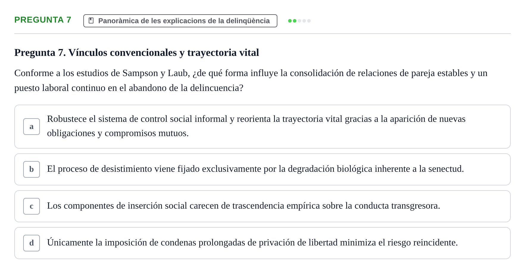 Enunciado: Pregunta 7