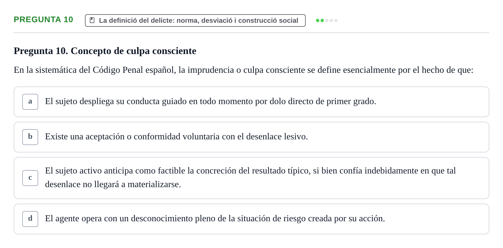 Enunciado: Pregunta 10