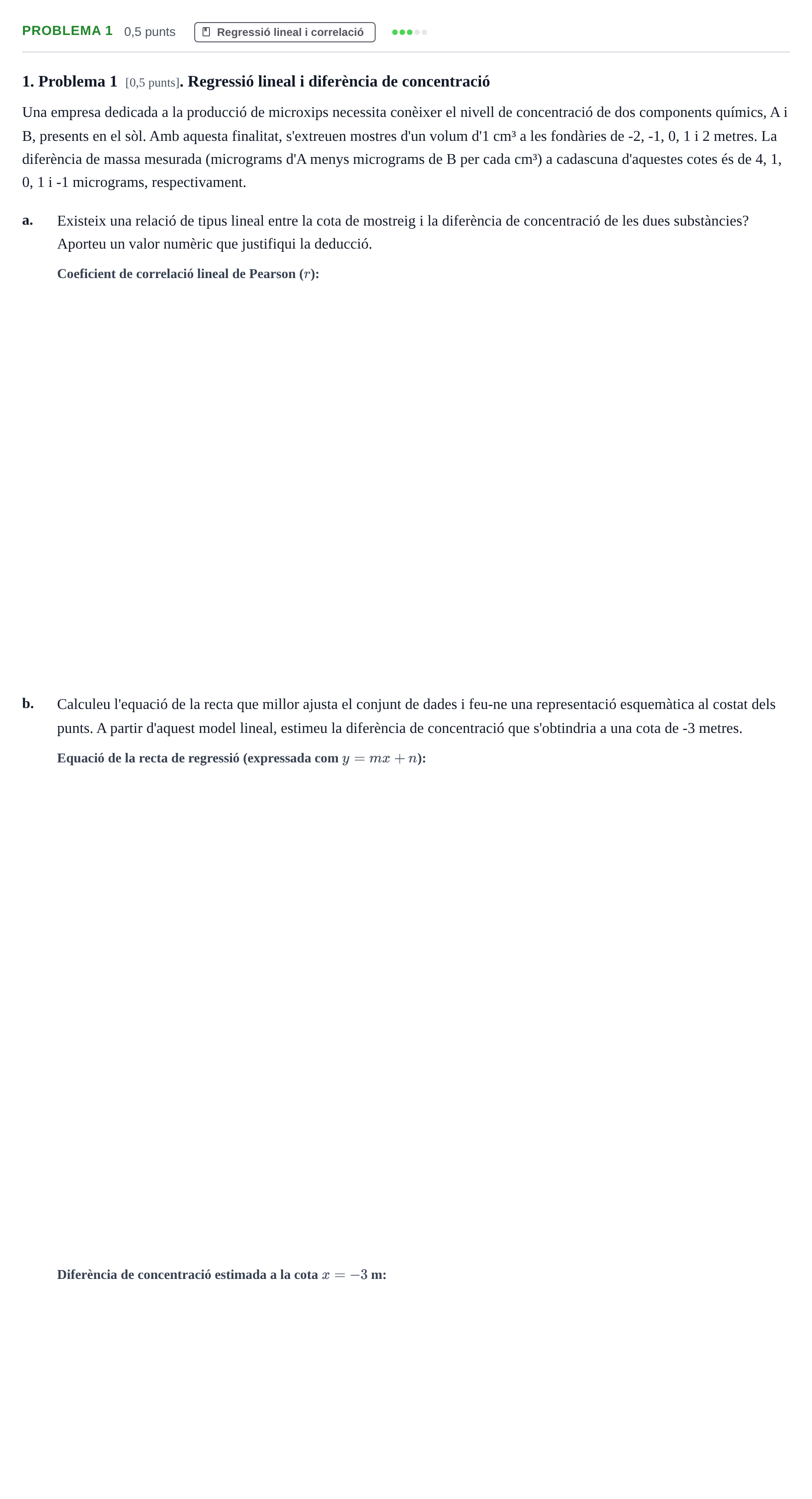 Enunciado: Problema 1 · Estadística i Optimització UDL Juny 2015
