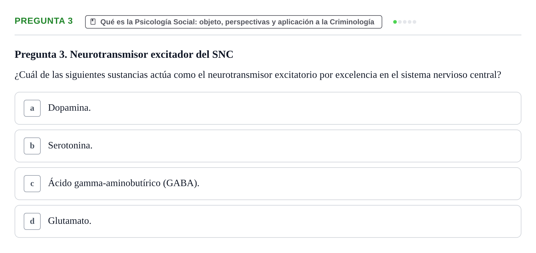 Enunciado: Pregunta 3