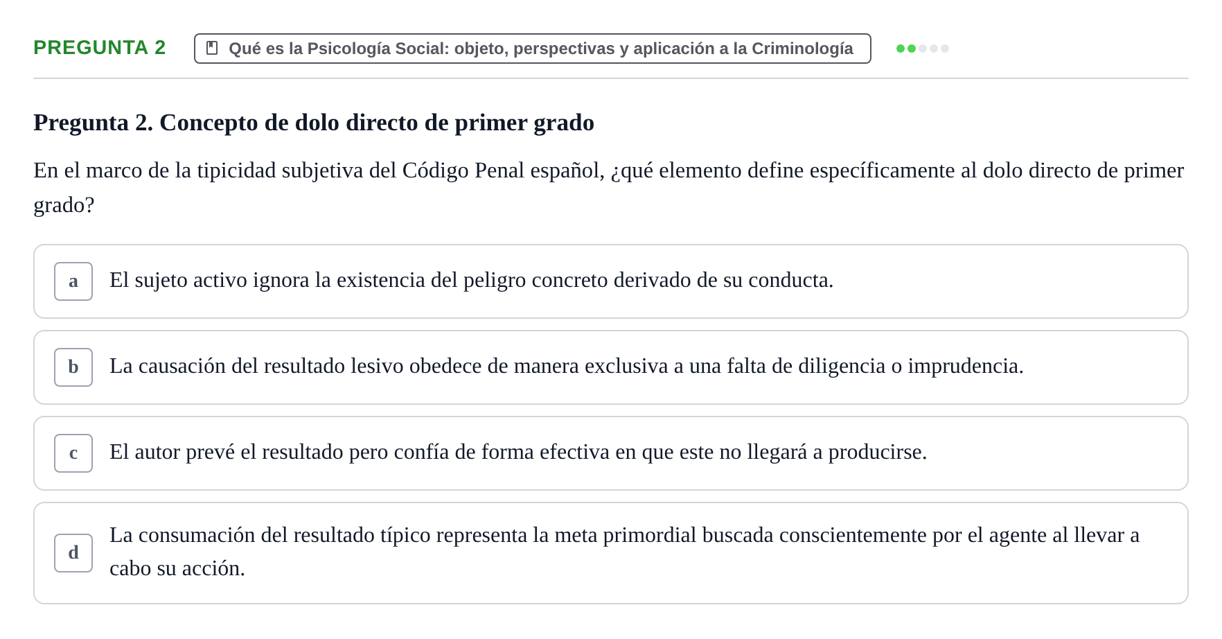 Enunciado: Pregunta 2