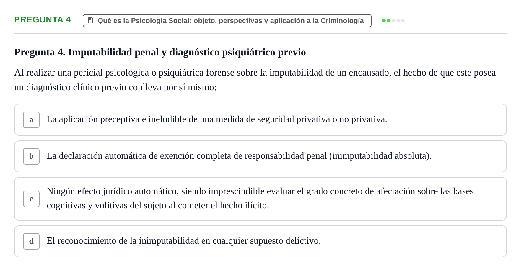 Enunciado: Pregunta 4