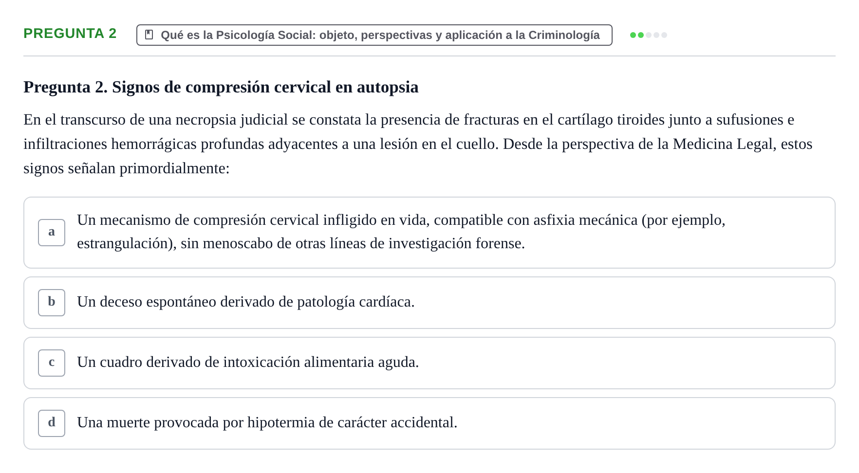 Enunciado: Pregunta 2