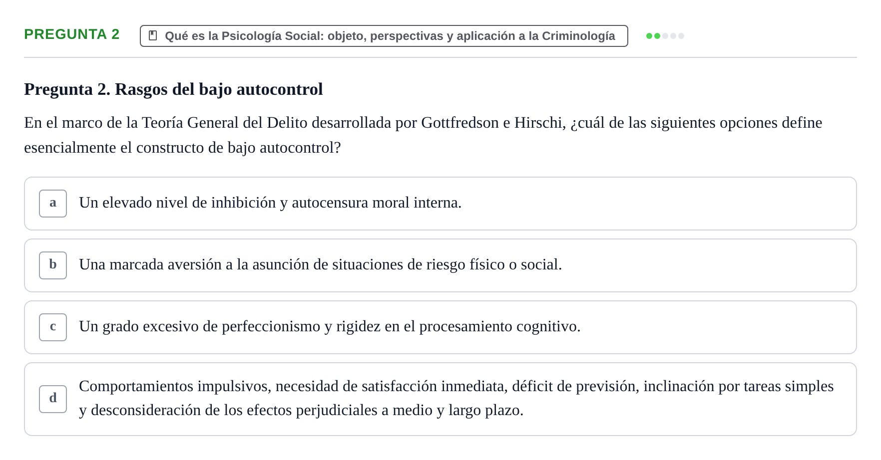 Enunciado: Pregunta 2