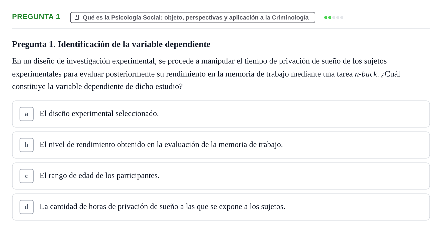 Enunciado: Pregunta 1