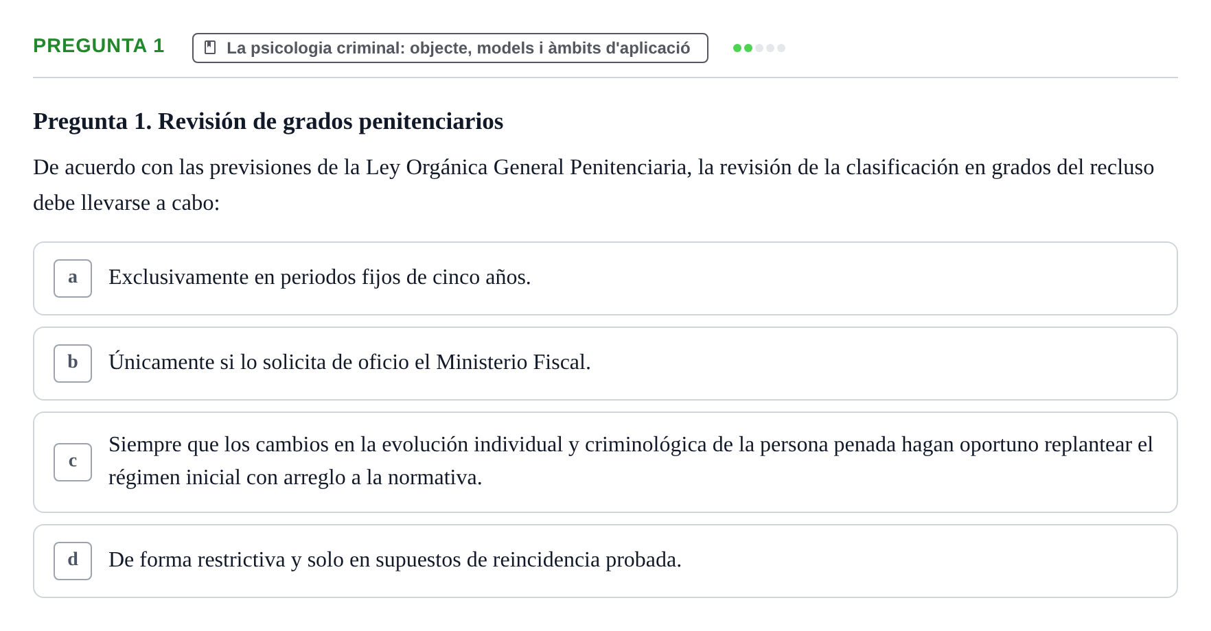 Enunciado: Pregunta 1