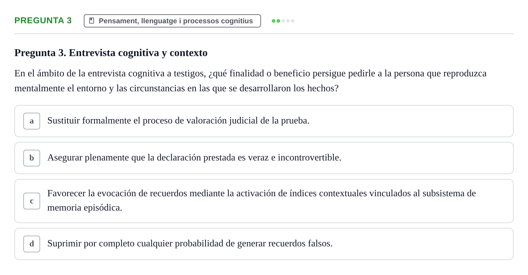 Enunciado: Pregunta 3