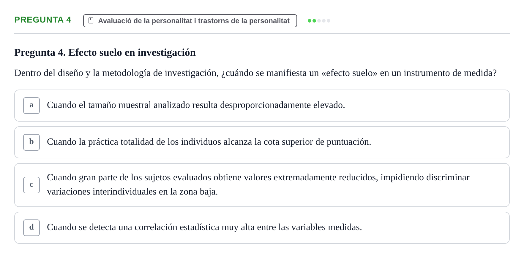 Enunciado: Pregunta 4