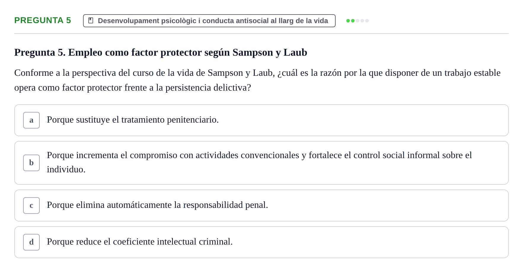 Enunciado: Pregunta 5