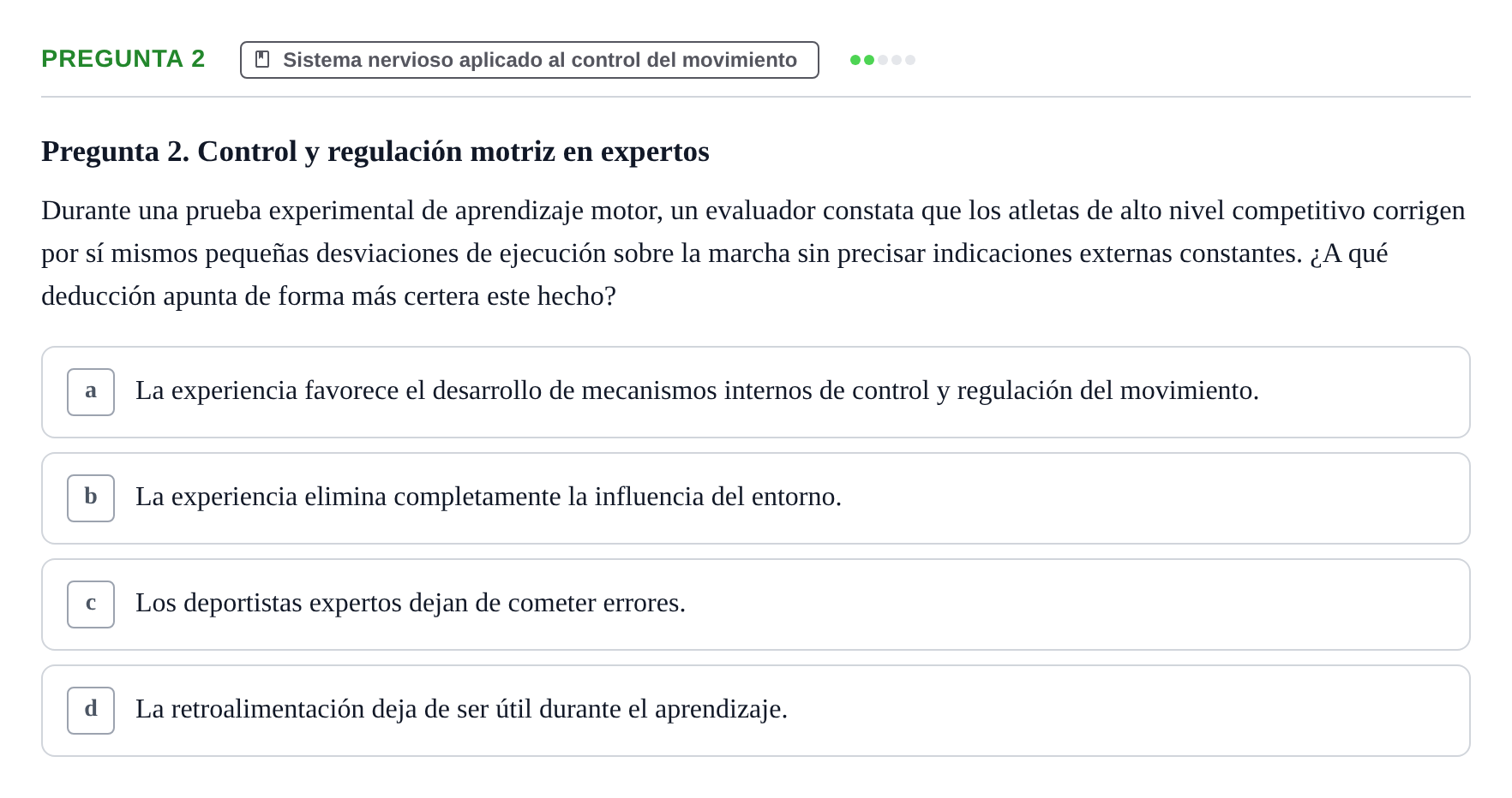 Enunciado: Pregunta 2