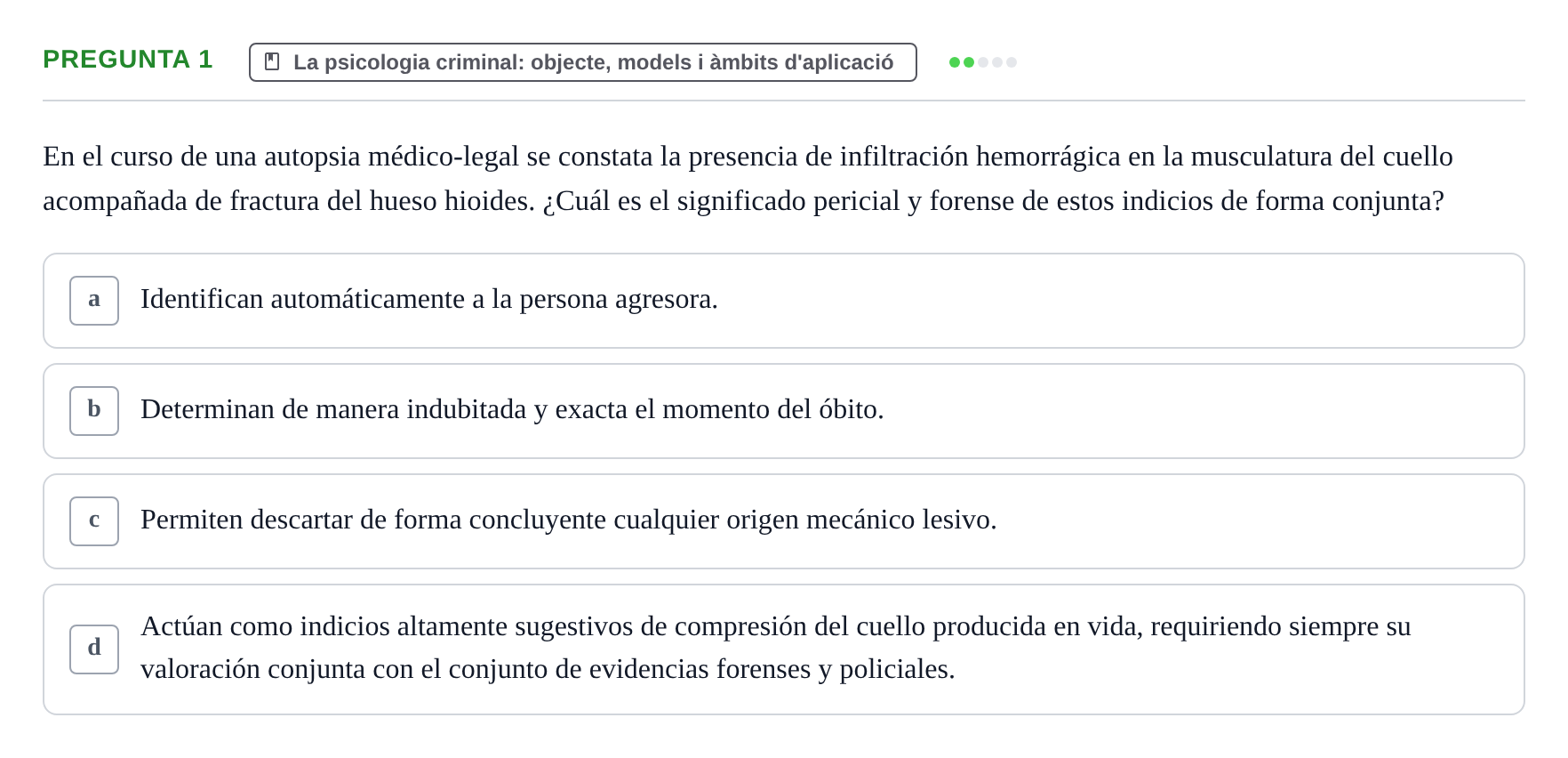 Enunciado: Pregunta 1
