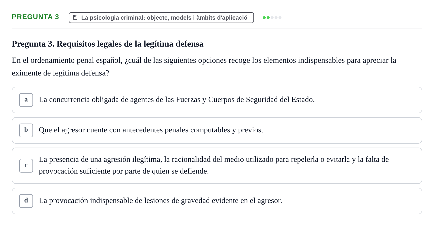 Enunciado: Pregunta 3