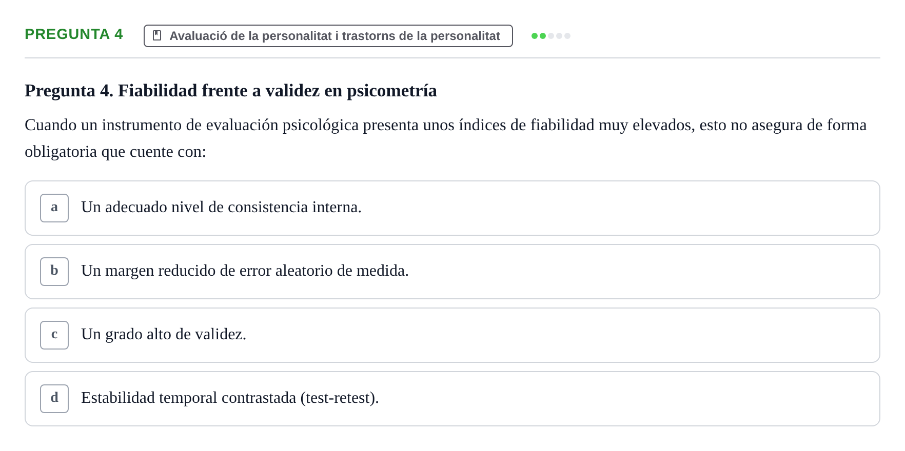 Enunciado: Pregunta 4