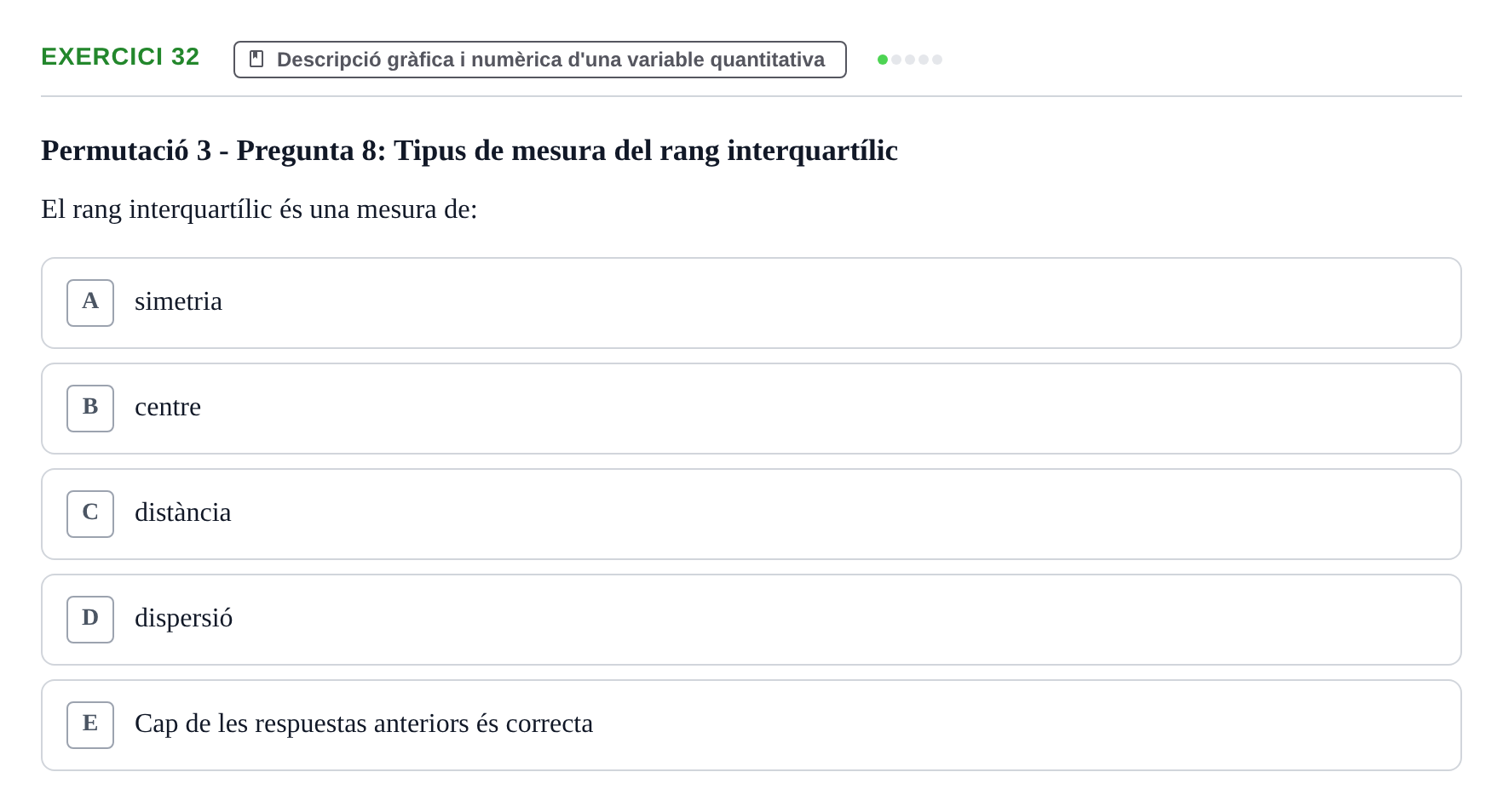 Enunciado: Problema 32 · Anàlisi de Dades UPF Test en classe 1. Anàlisi de Dades