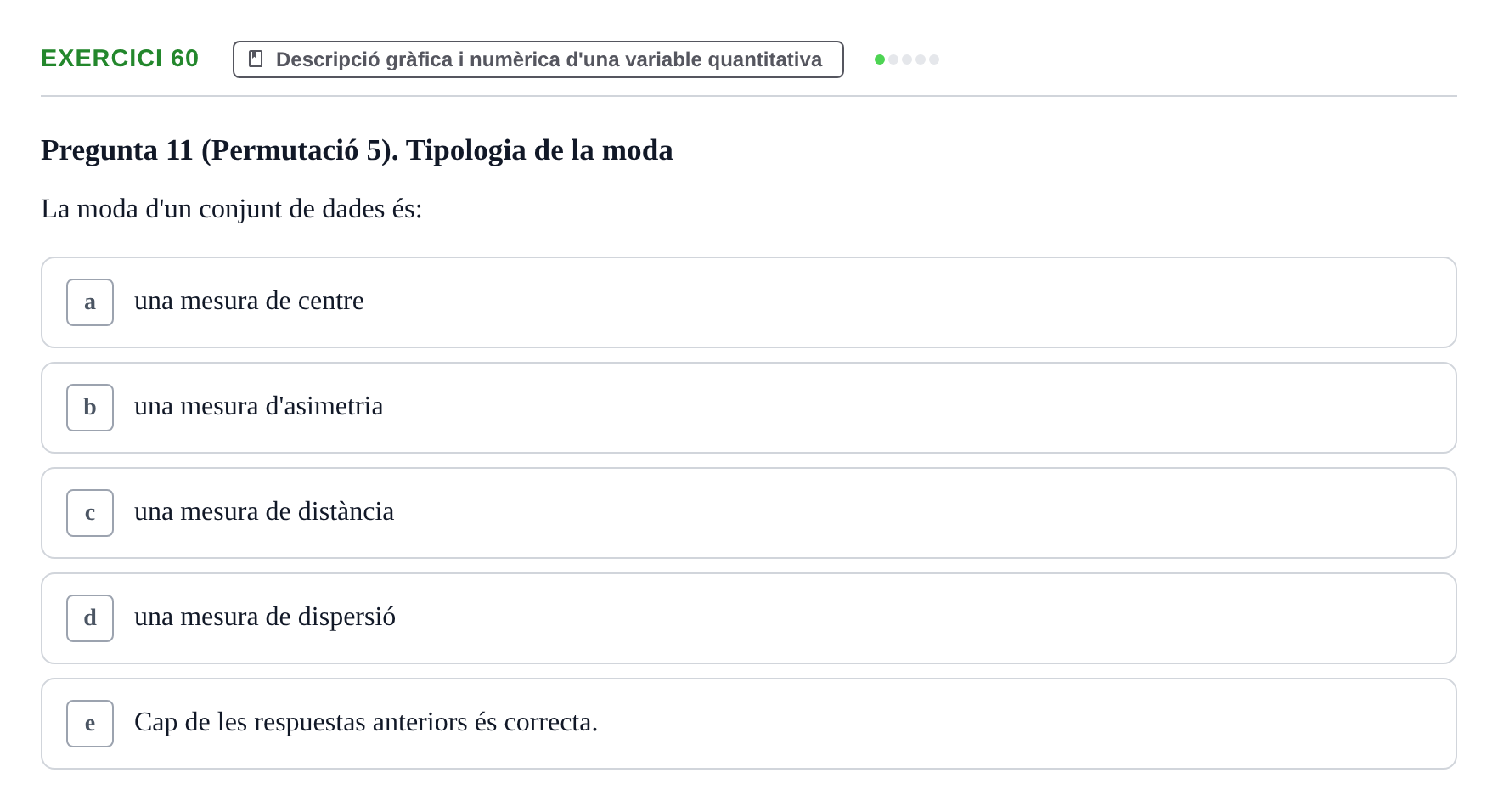Enunciado: Problema 60 · Anàlisi de Dades UPF Test en classe 1. Anàlisi de Dades