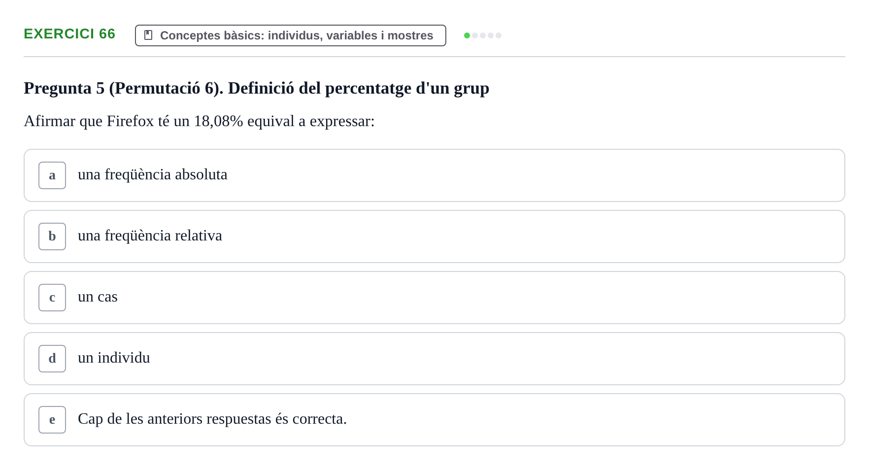 Enunciado: Problema 66 · Anàlisi de Dades UPF Test en classe 1. Anàlisi de Dades