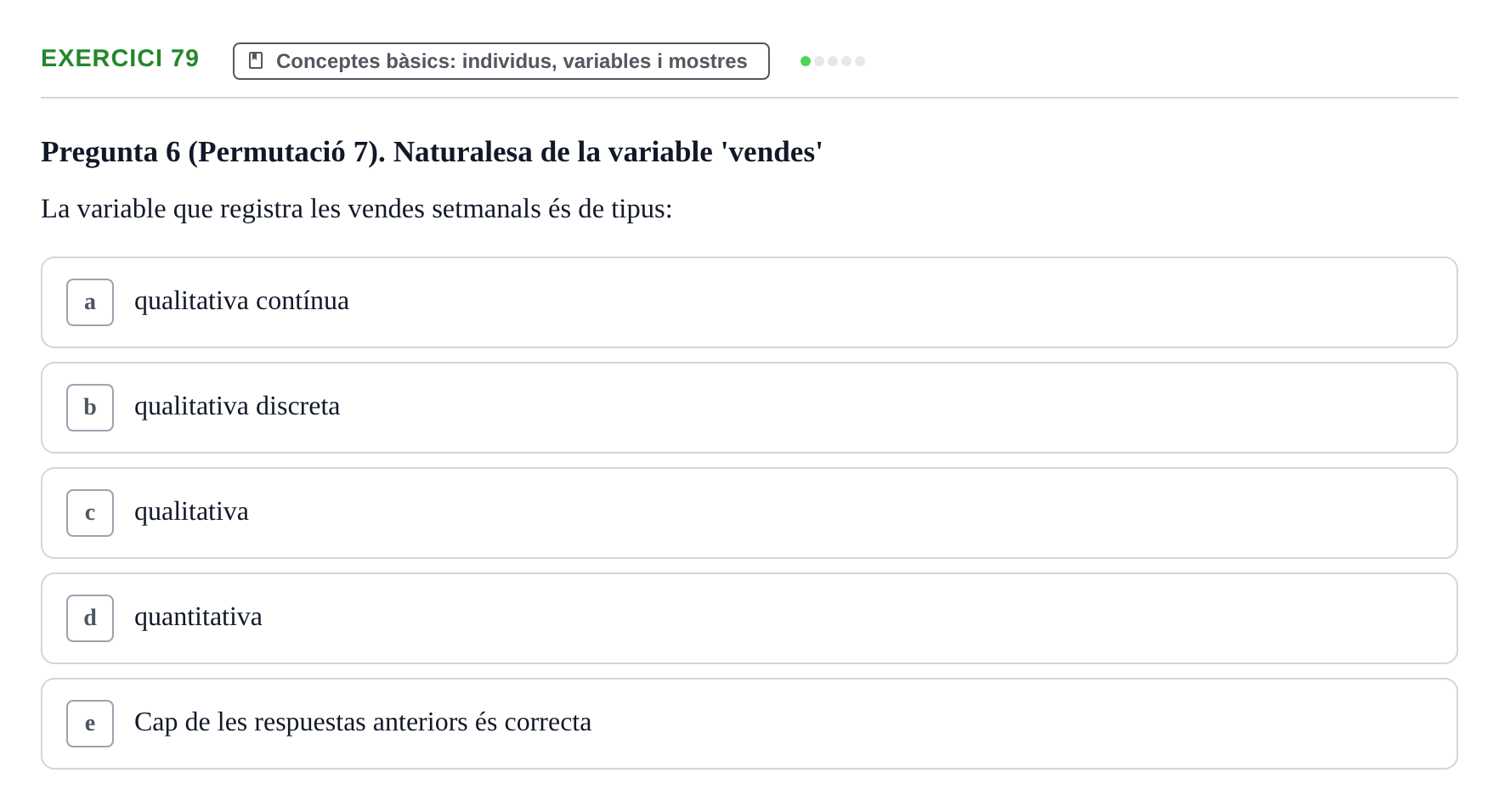 Enunciado: Problema 79 · Anàlisi de Dades UPF Test en classe 1. Anàlisi de Dades