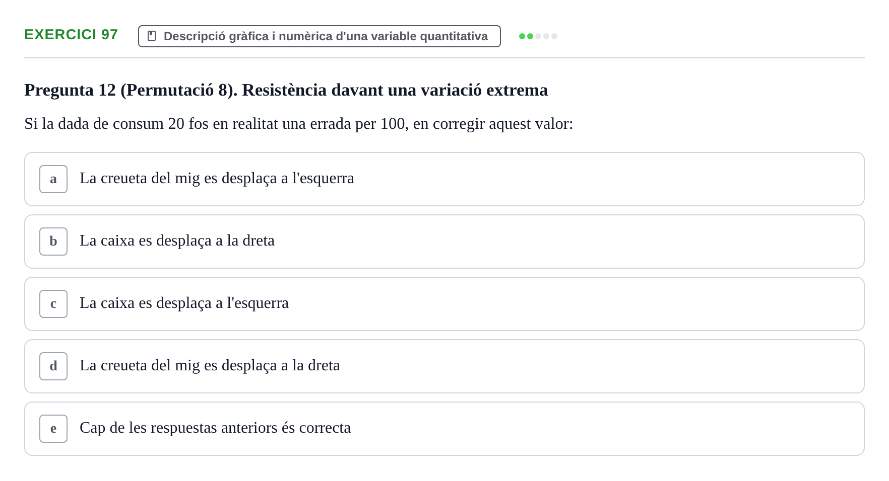 Enunciado: Problema 97 · Anàlisi de Dades UPF Test en classe 1. Anàlisi de Dades