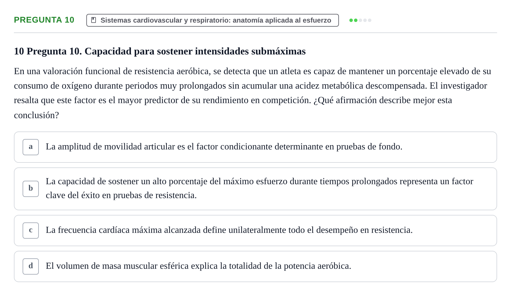 Enunciado: Pregunta 10