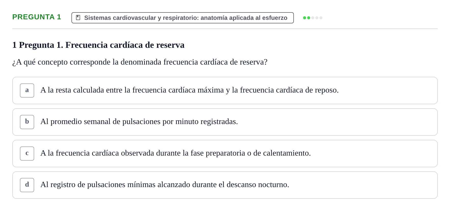 Enunciado: Pregunta 1