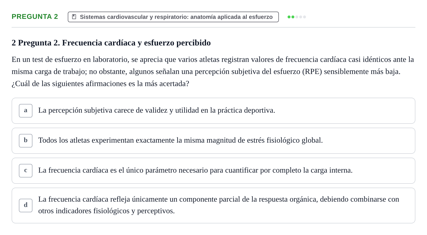 Enunciado: Pregunta 2