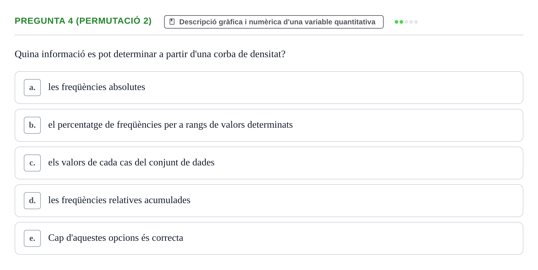 Enunciado: Pregunta 4 (Permutació 2) · Anàlisi de Dades UPF Test en classe 2 (Part 1)