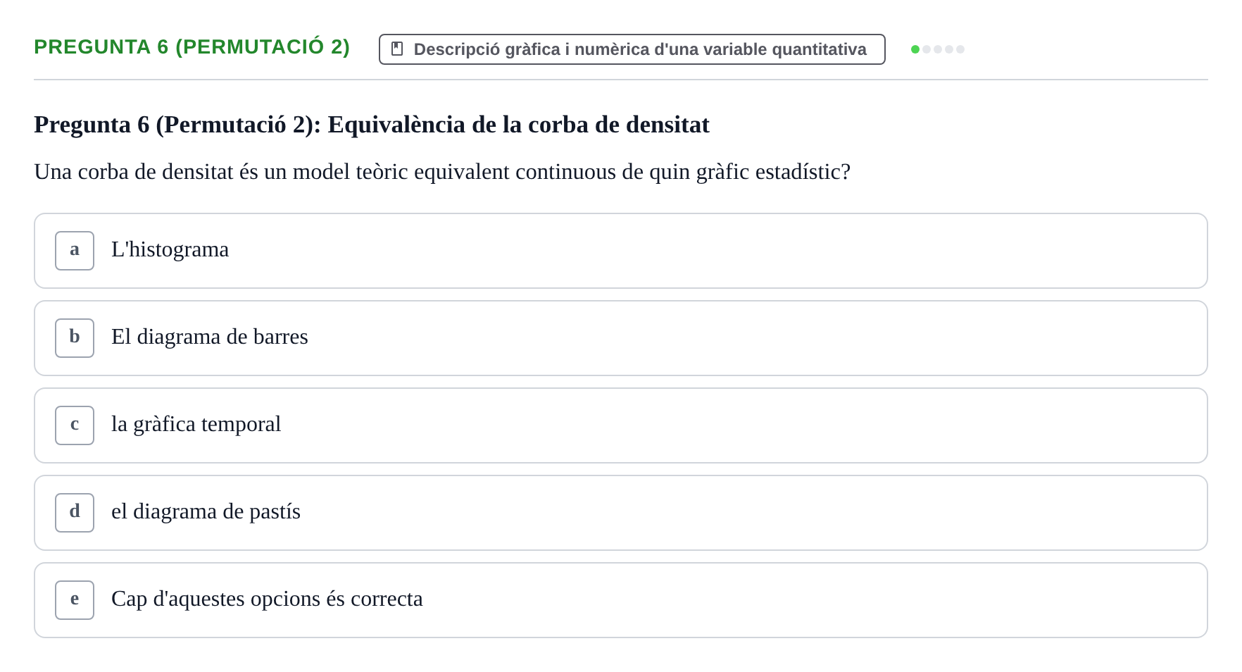 Enunciado: Pregunta 6 (Permutació 2) · Anàlisi de Dades UPF Test en classe 2 (Part 1)