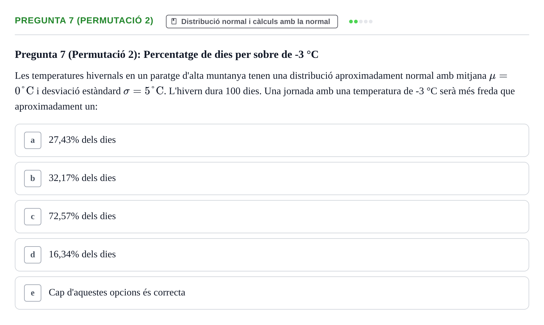Enunciado: Pregunta 7 (Permutació 2) · Anàlisi de Dades UPF Test en classe 2 (Part 1)