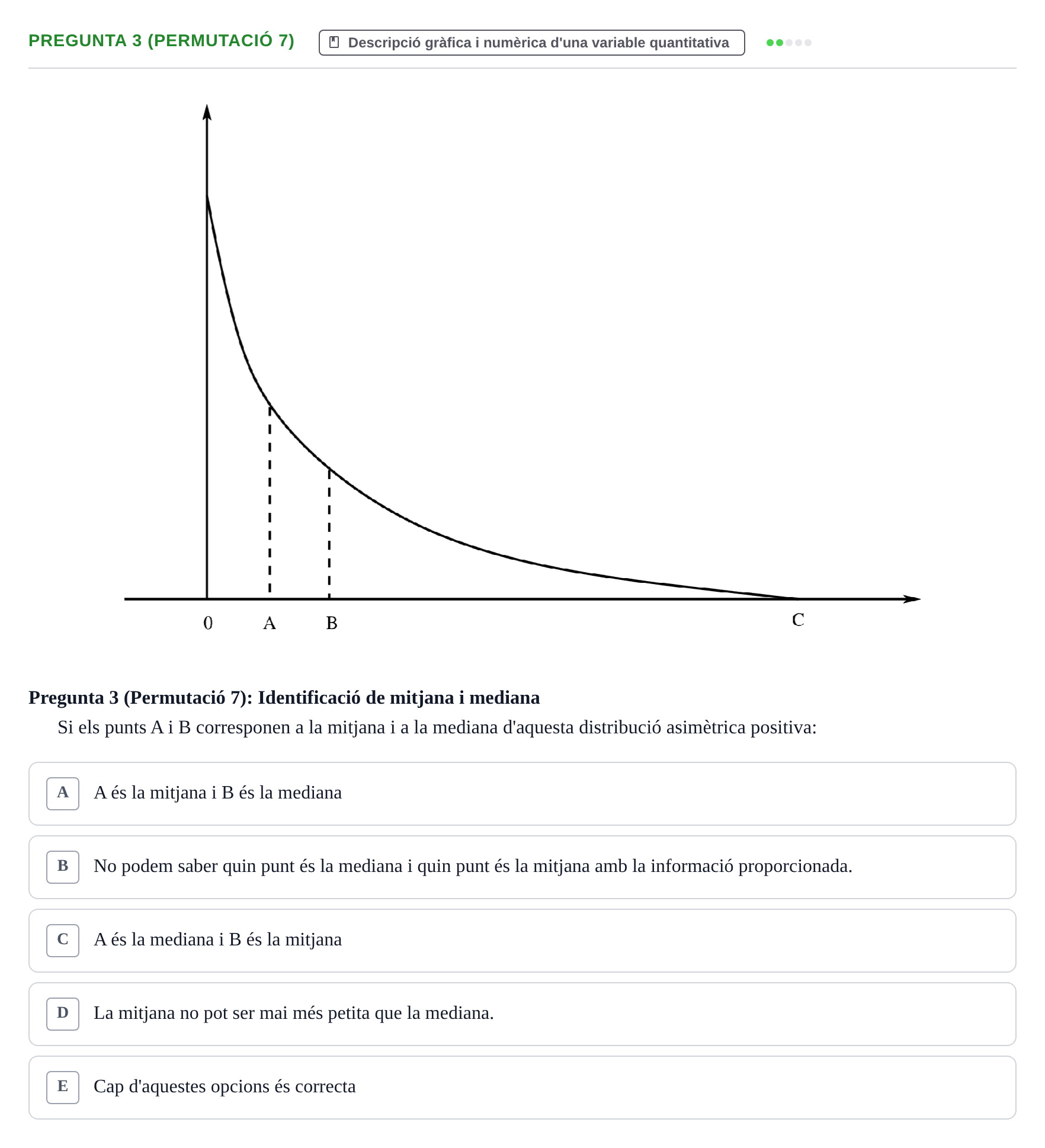 Enunciado: Pregunta 3 (Permutació 7) · Anàlisi de Dades UPF Test en classe 2 (Part 1)