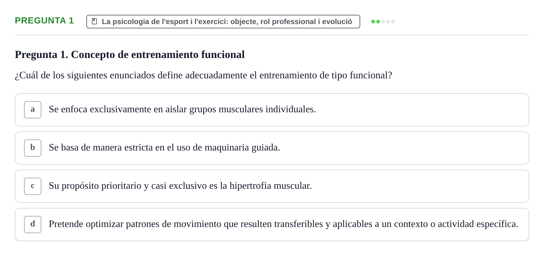 Enunciado: Pregunta 1