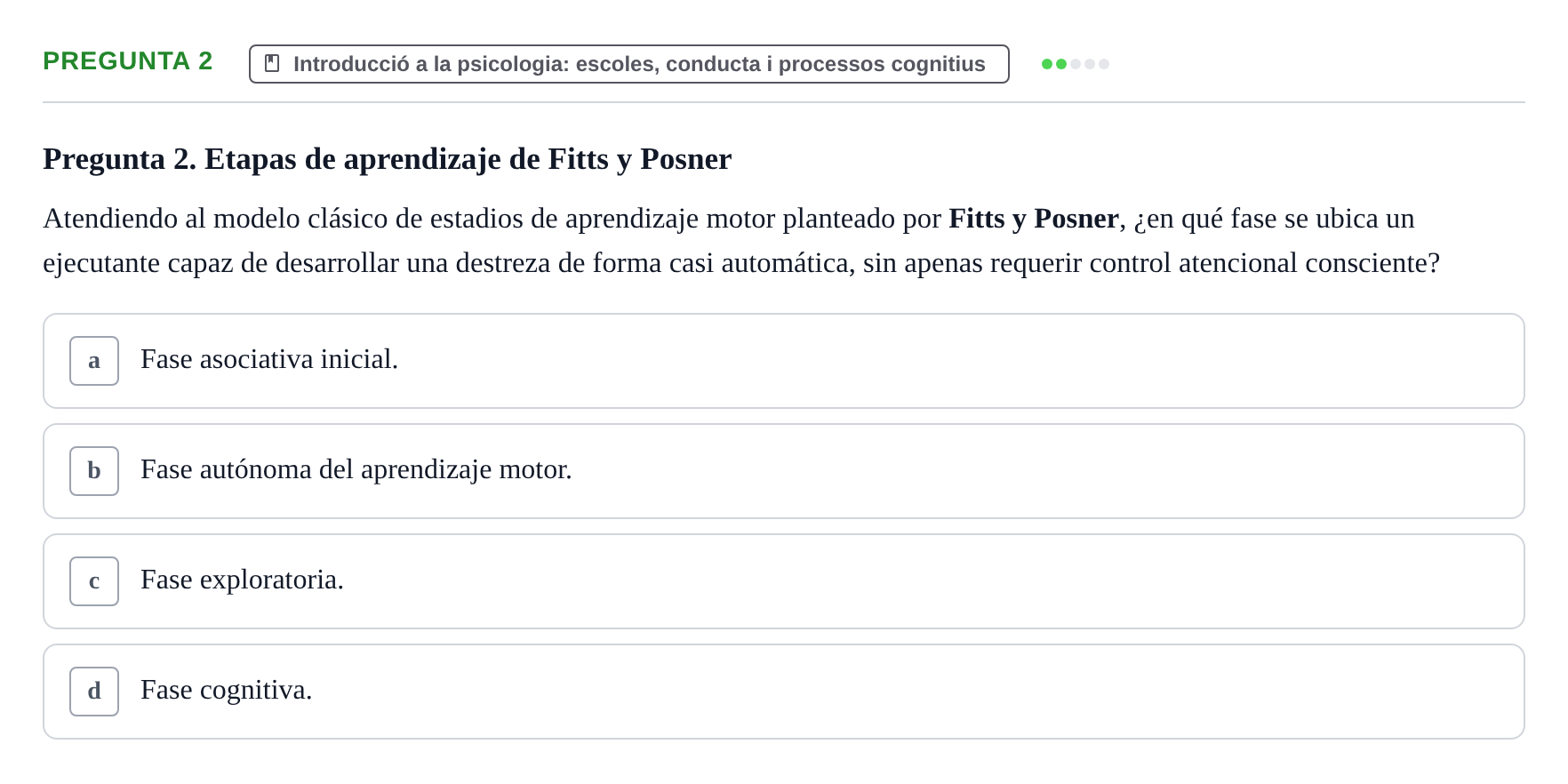 Enunciado: Pregunta 2