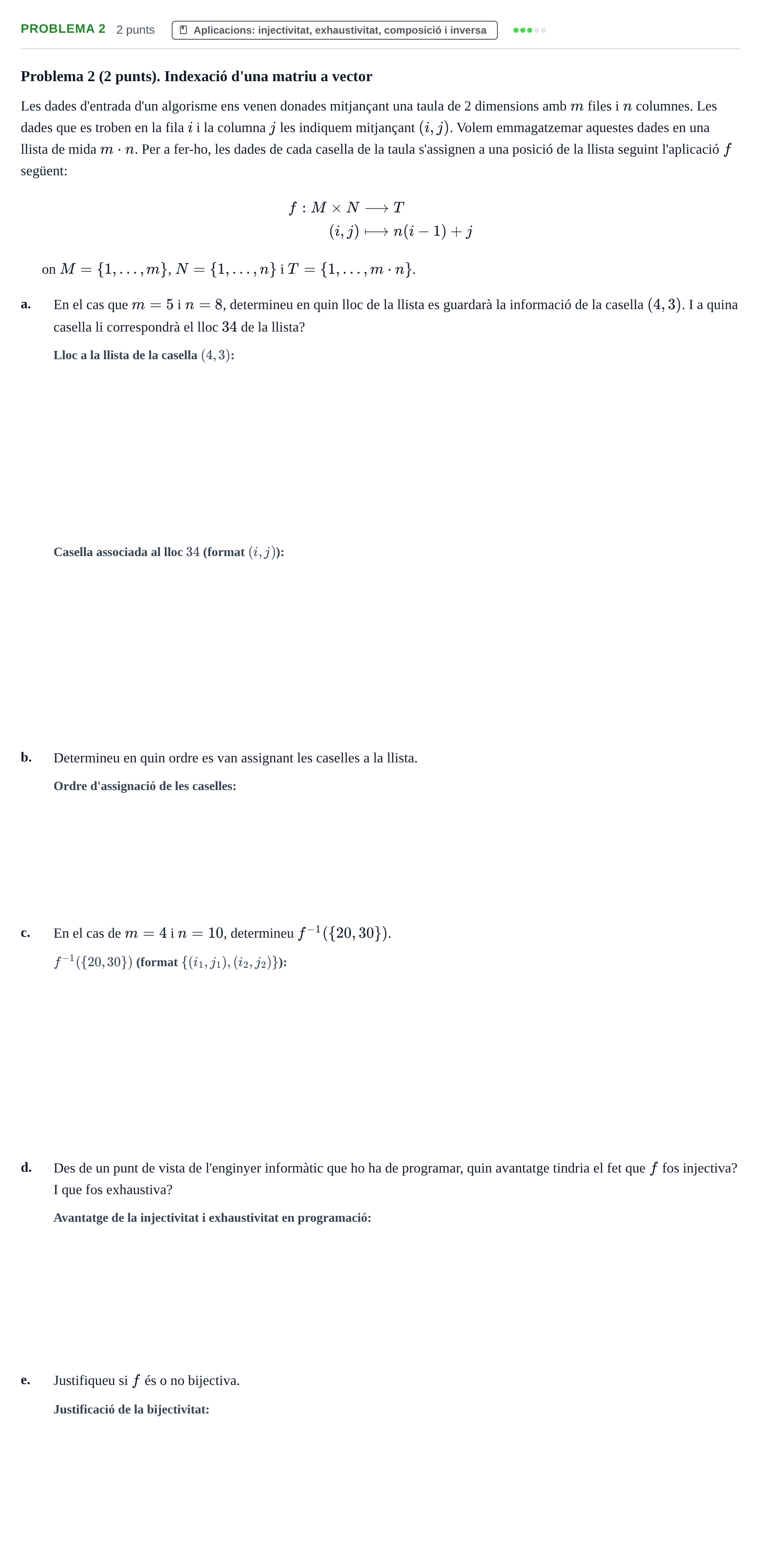 Enunciado: Problema 2 · Álgebra UDL 2015
