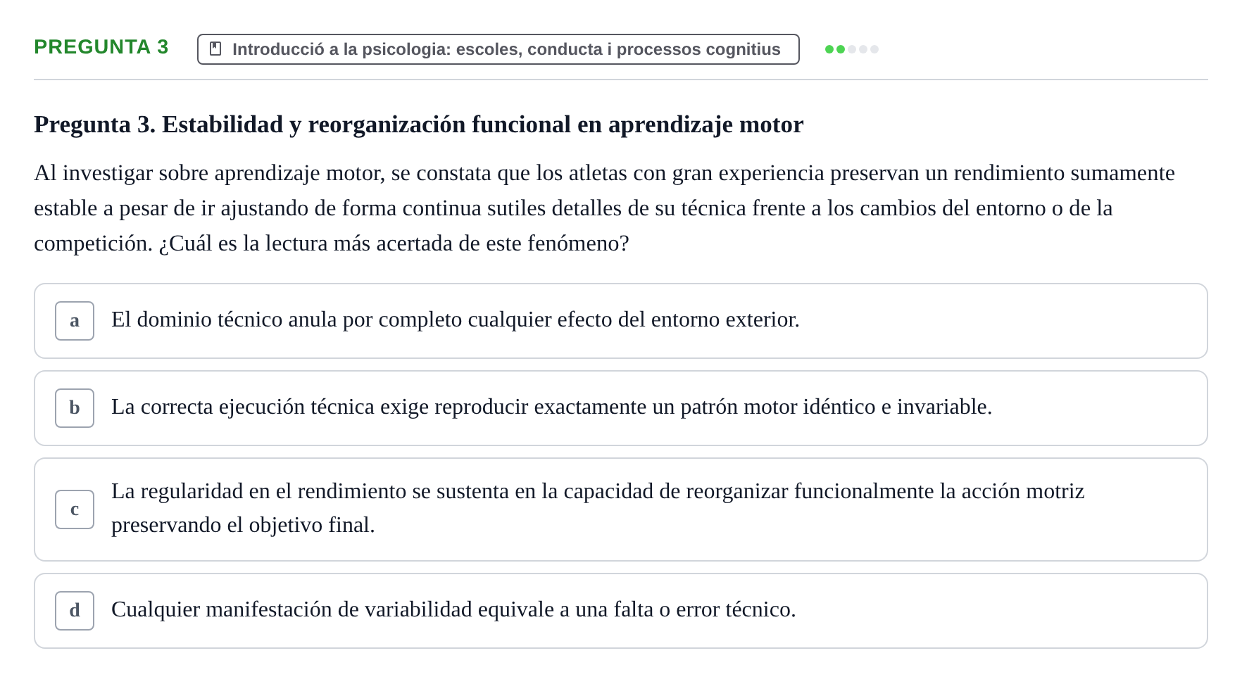Enunciado: Pregunta 3