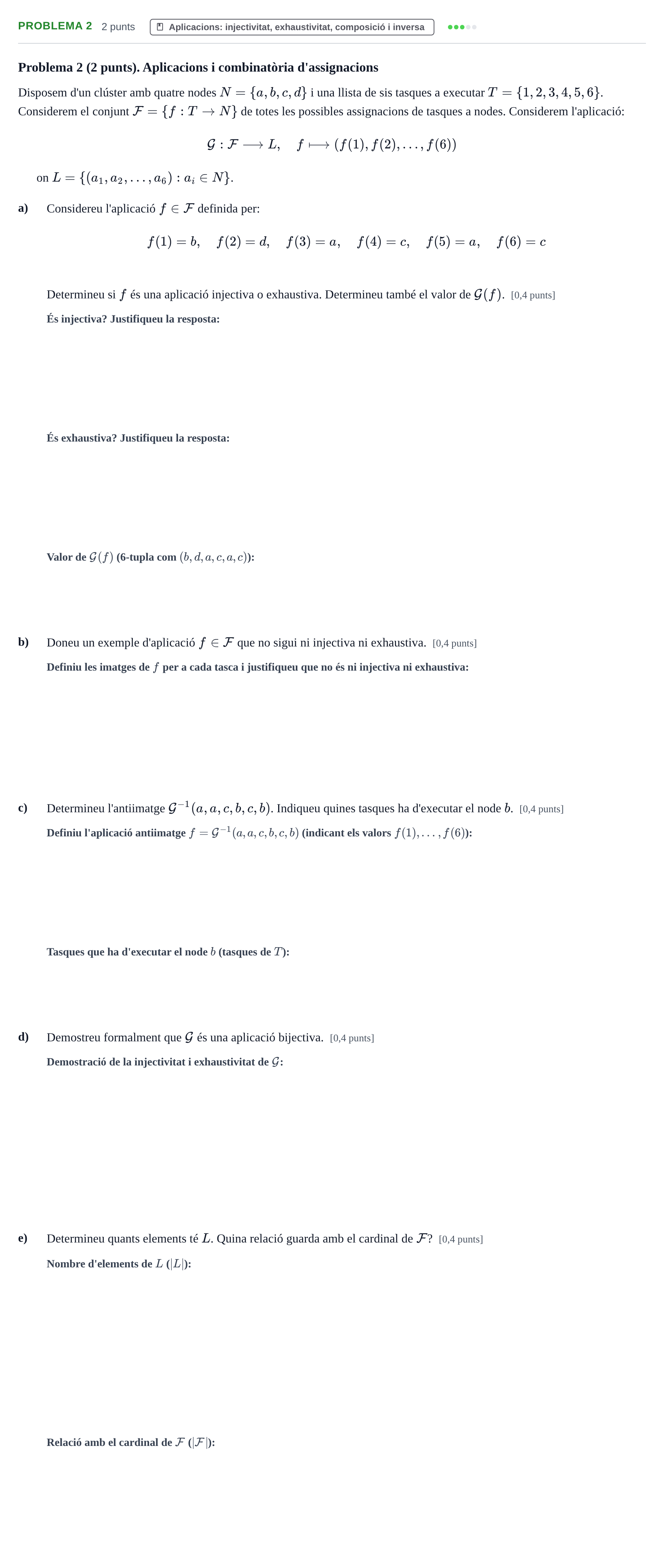 Enunciado: Problema 2 - Aplicacions · Álgebra UDL 2017
