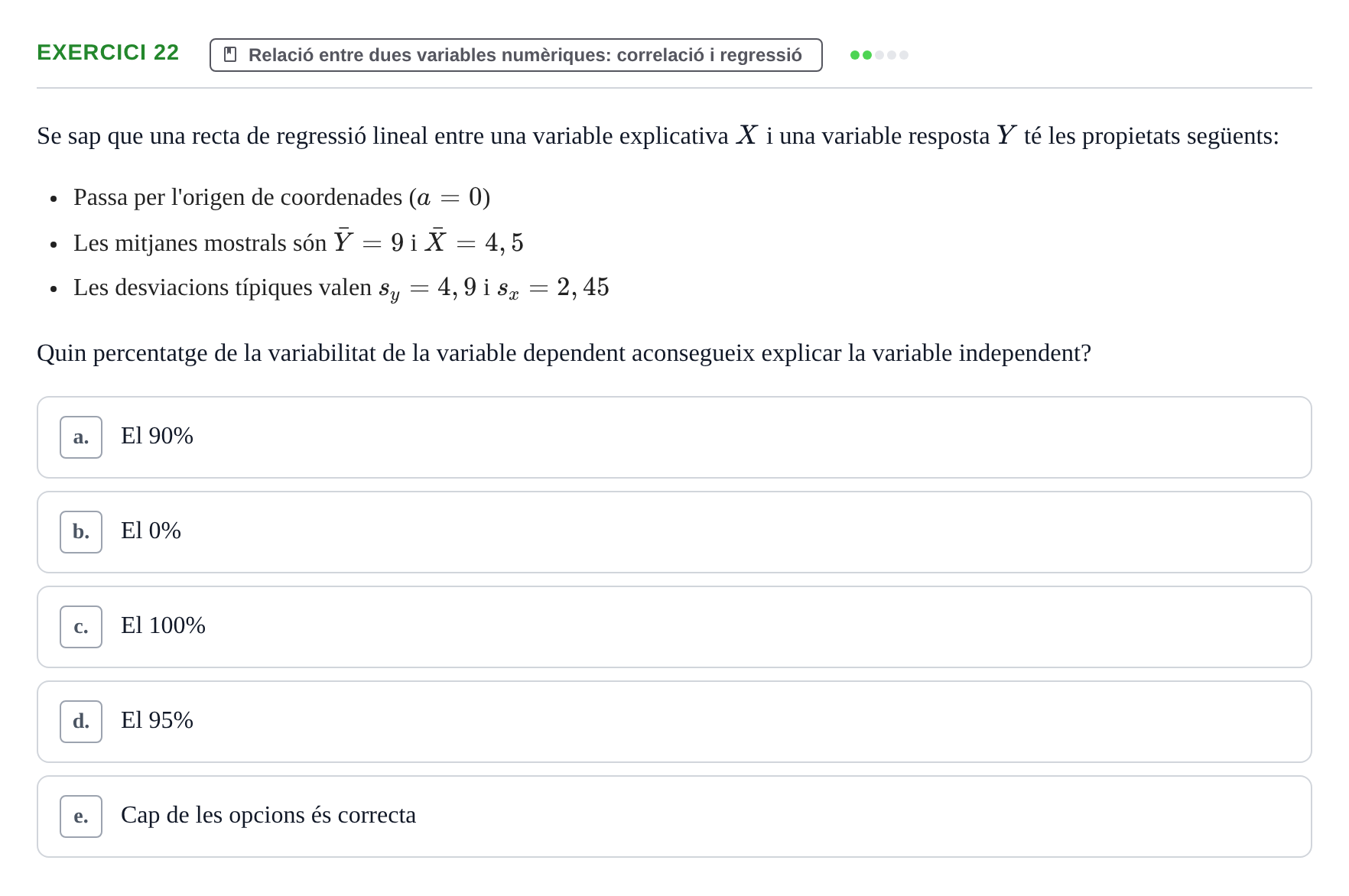Enunciado: Problema 22 · Anàlisi de Dades UPF Avaluació continuada: Test en classe 3 (Permutacions 1 a 5)