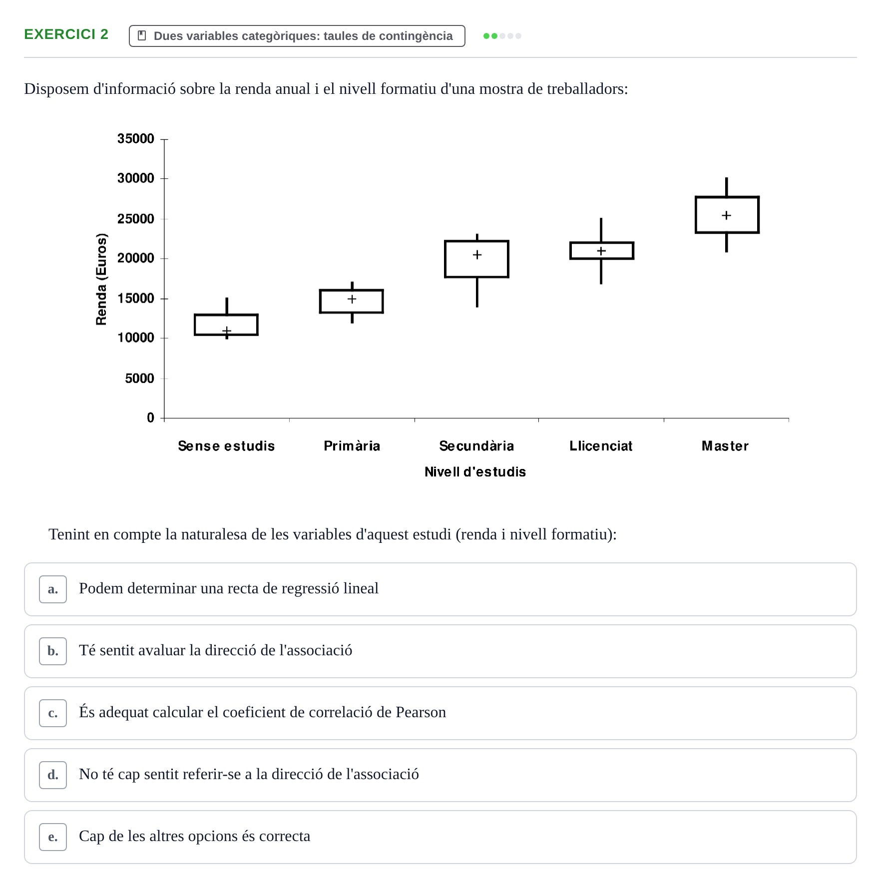 Enunciado: Problema 2 · Anàlisi de Dades UPF Avaluació continuada: Test en classe 3 (Permutacions 1 a 5)