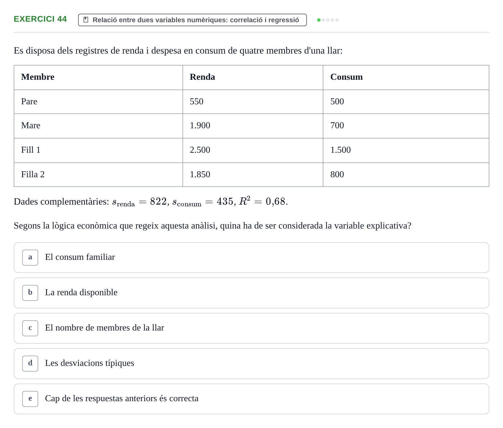 Enunciado: Problema 44 · Anàlisi de Dades UPF Avaluació continuada: Test en classe 3 (Permutacions 1 a 5)