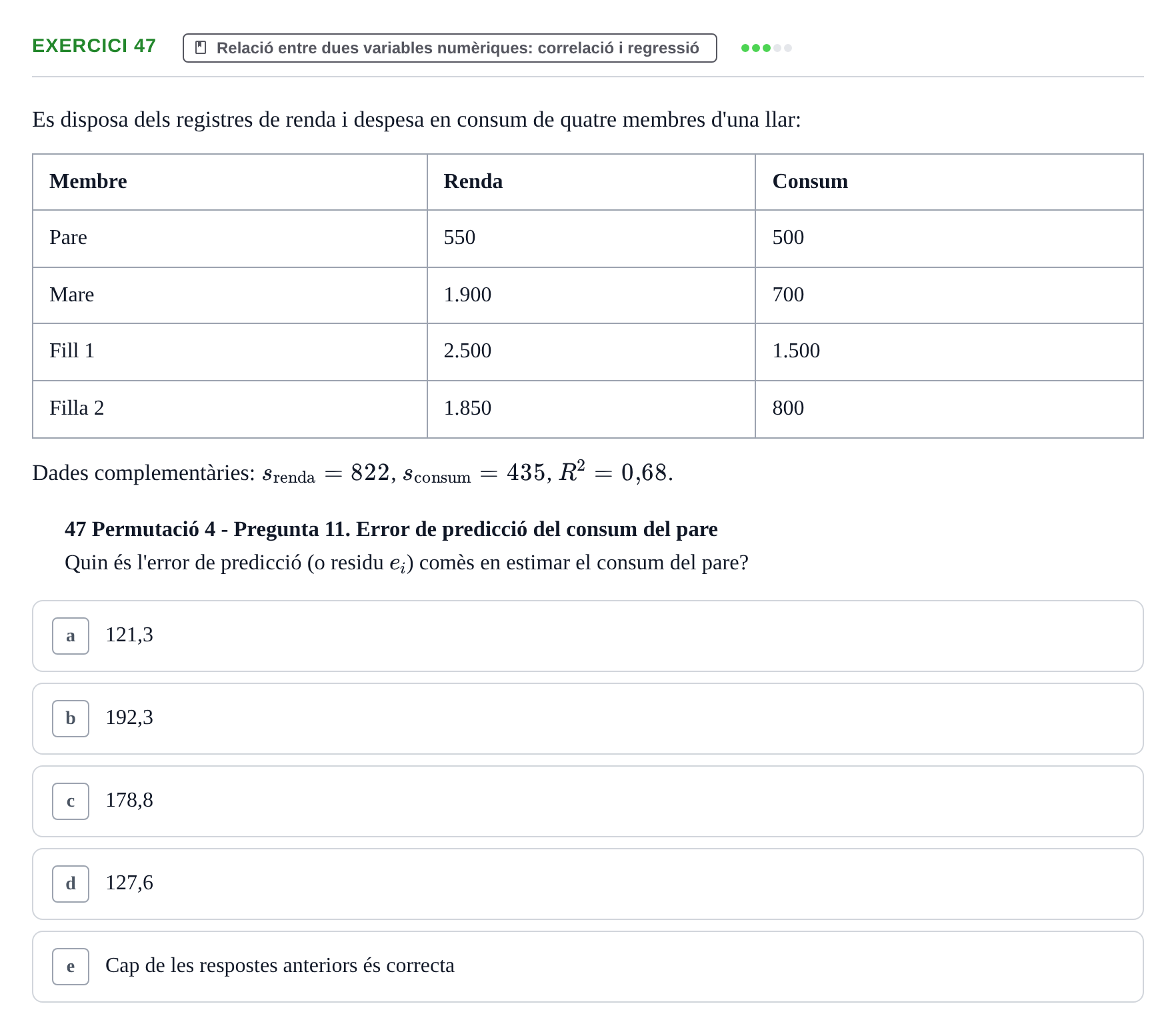 Enunciado: Problema 47 · Anàlisi de Dades UPF Avaluació continuada: Test en classe 3 (Permutacions 1 a 5)