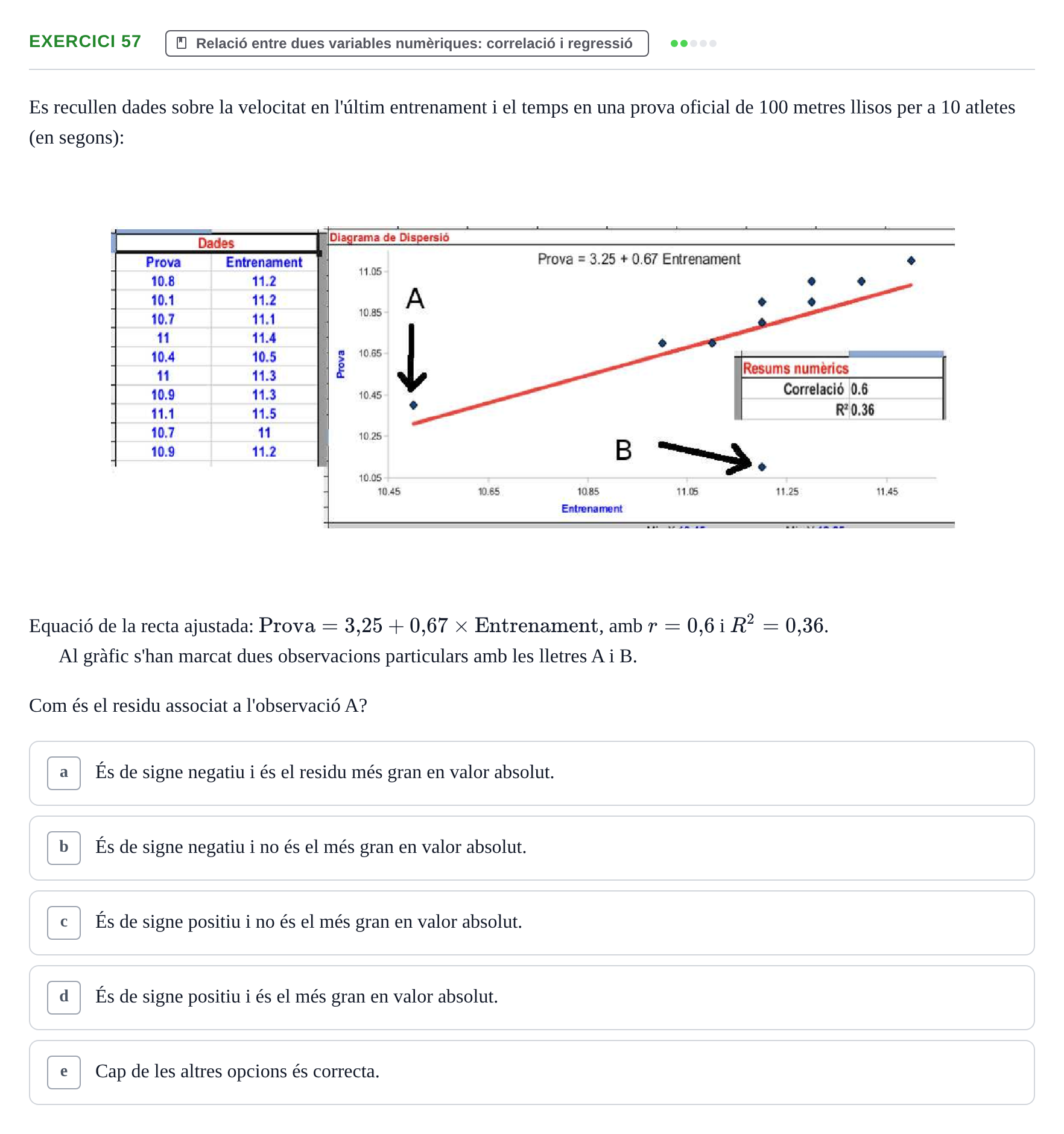 Enunciado: Problema 57 · Anàlisi de Dades UPF Avaluació continuada: Test en classe 3 (Permutacions 1 a 5)